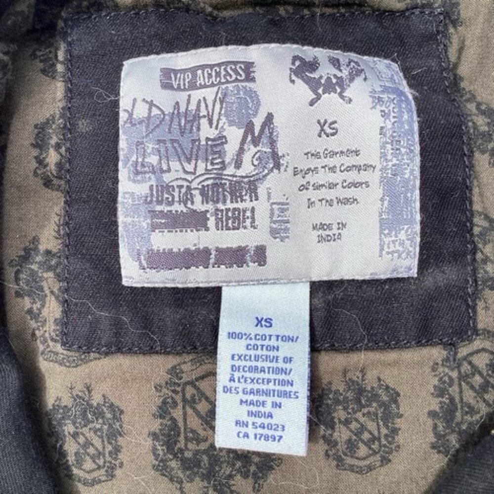 Old Navy Boys Airlift Command Jacket Military Field Coat Hooded Aviation XS Kids - Picture 2 of 7